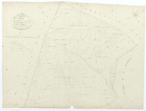 Ève - Cadastre napoléonien, section C2