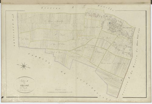 Le Fay-Saint-Quentin - Cadastre napoléonien, section A2