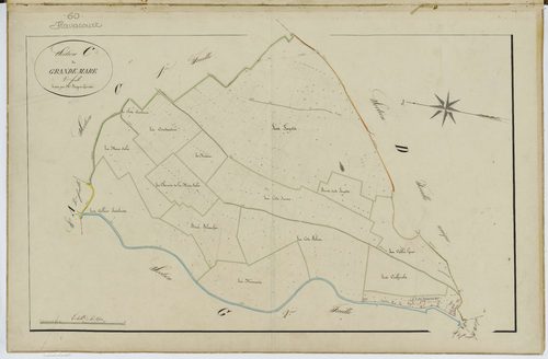 Flavacourt - Cadastre napoléonien, section C2