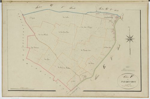 Flavacourt - Cadastre napoléonien, section F
