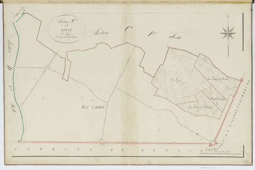 Fleurines - Cadastre napoléonien, section C2