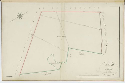 Fleurines - Cadastre napoléonien, section D3