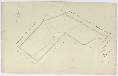 Fleurines - Cadastre napoléonien, section A1