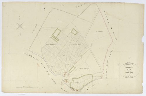 Fleurines - Cadastre napoléonien, section A2