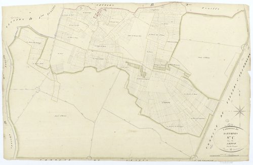 Fleurines - Cadastre napoléonien, section C, feuille unique