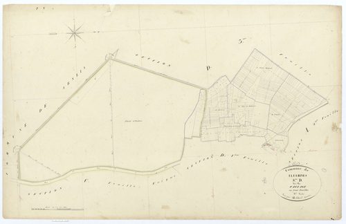 Fleurines - Cadastre napoléonien, section D2