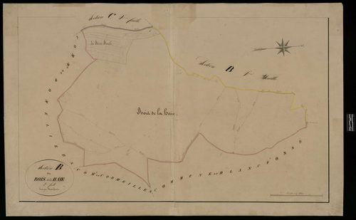 Fontaine-Bonneleau - Cadastre napoléonien, section B2