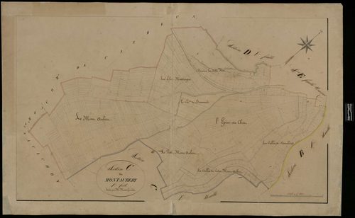 Fontaine-Bonneleau - Cadastre napoléonien, section C1