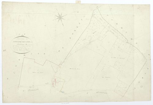 Fontaine-Chaalis - Cadastre napoléonien, section A1