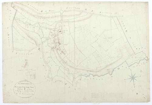 Fontaine-Chaalis - Cadastre napoléonien, section B1