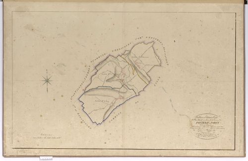 Fontenay-Torcy - Cadastre napoléonien, tableau d'assemblage