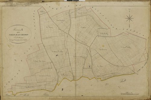 Foulangues - Cadastre napoléonien, section A