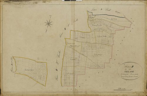 Foulangues - Cadastre napoléonien, section B2