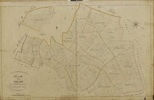 Foulangues - Cadastre napoléonien, section B3