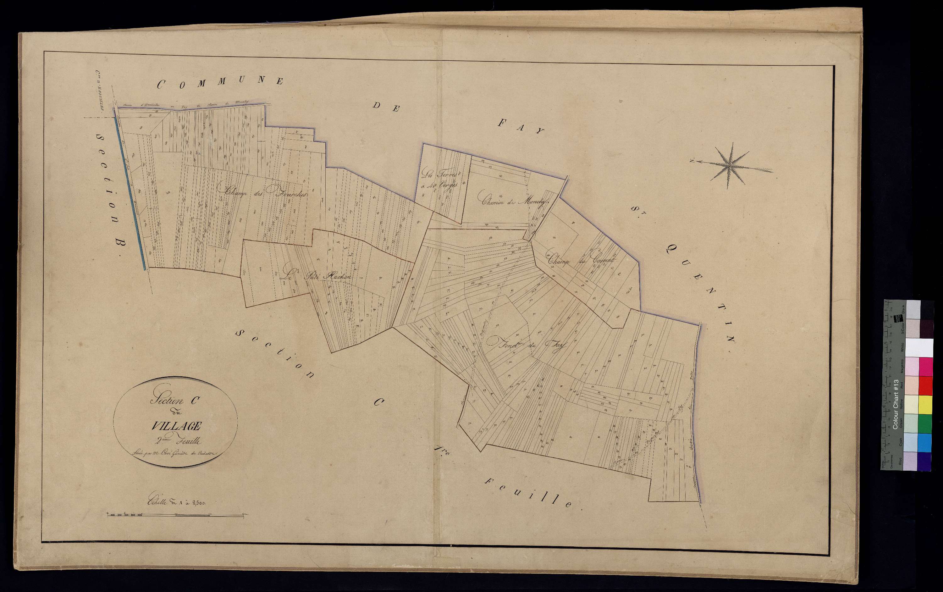 Fouquerolles - Cadastre napoléonien, section C2