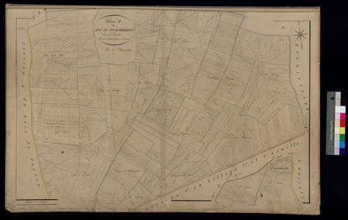 Fouquerolles - Cadastre napoléonien, section B