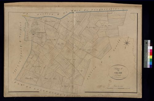 Fouquerolles - Cadastre napoléonien, section C1