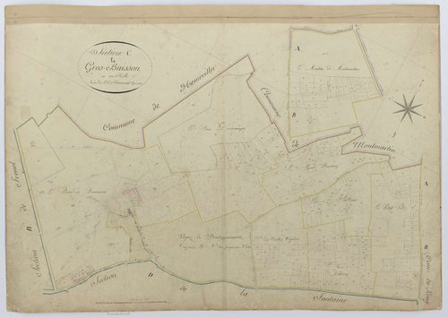 Francières - Cadastre napoléonien, section C1