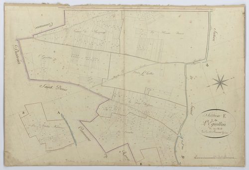 Francières - Cadastre napoléonien, section E