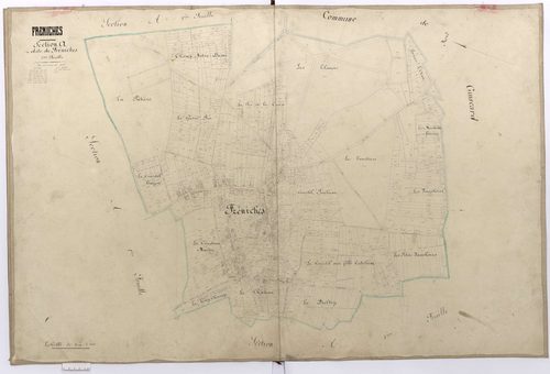 Fréniches - Cadastre napoléonien, section A2
