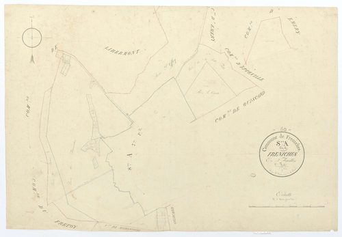 Fréniches - Cadastre napoléonien, section A1