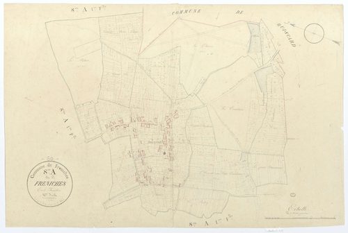 Fréniches - Cadastre napoléonien, section A2