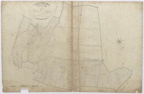 Fresne-Léguillon - Cadastre napoléonien, section B