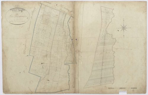 Fresne-Léguillon - Cadastre napoléonien, section D