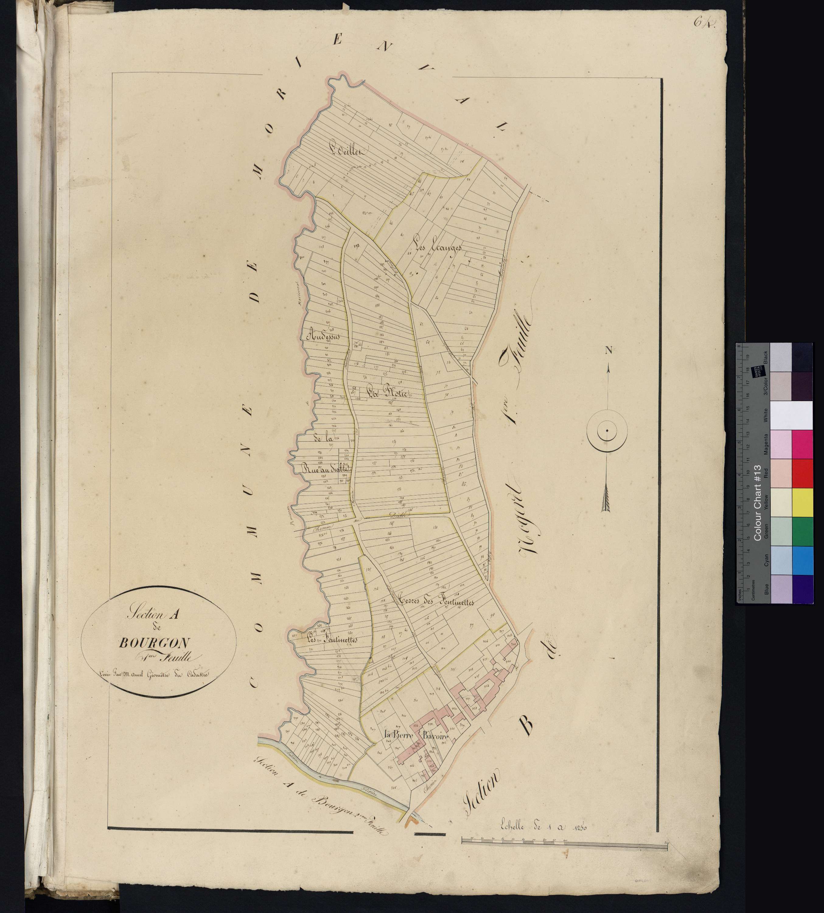 Fresnoy-la-Rivière - Cadastre napoléonien, section A1