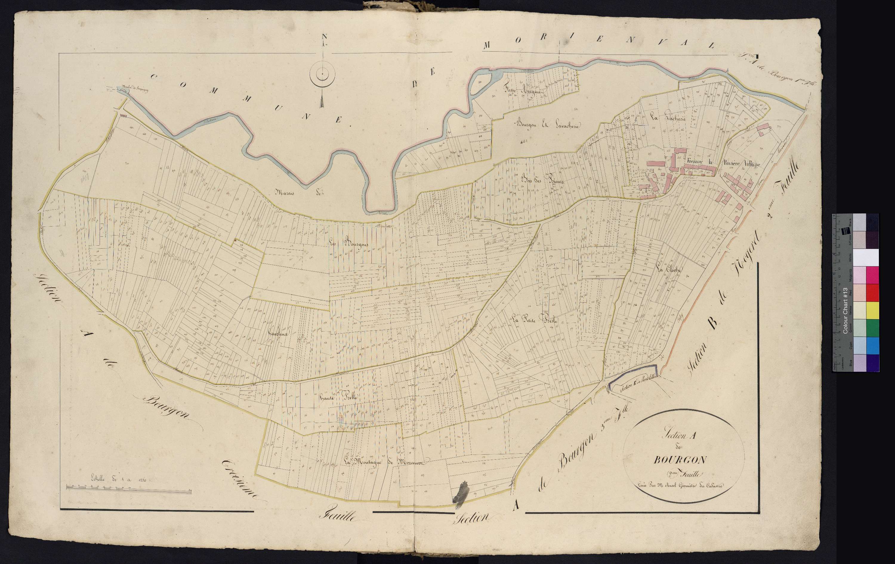 Fresnoy-la-Rivière - Cadastre napoléonien, section A2