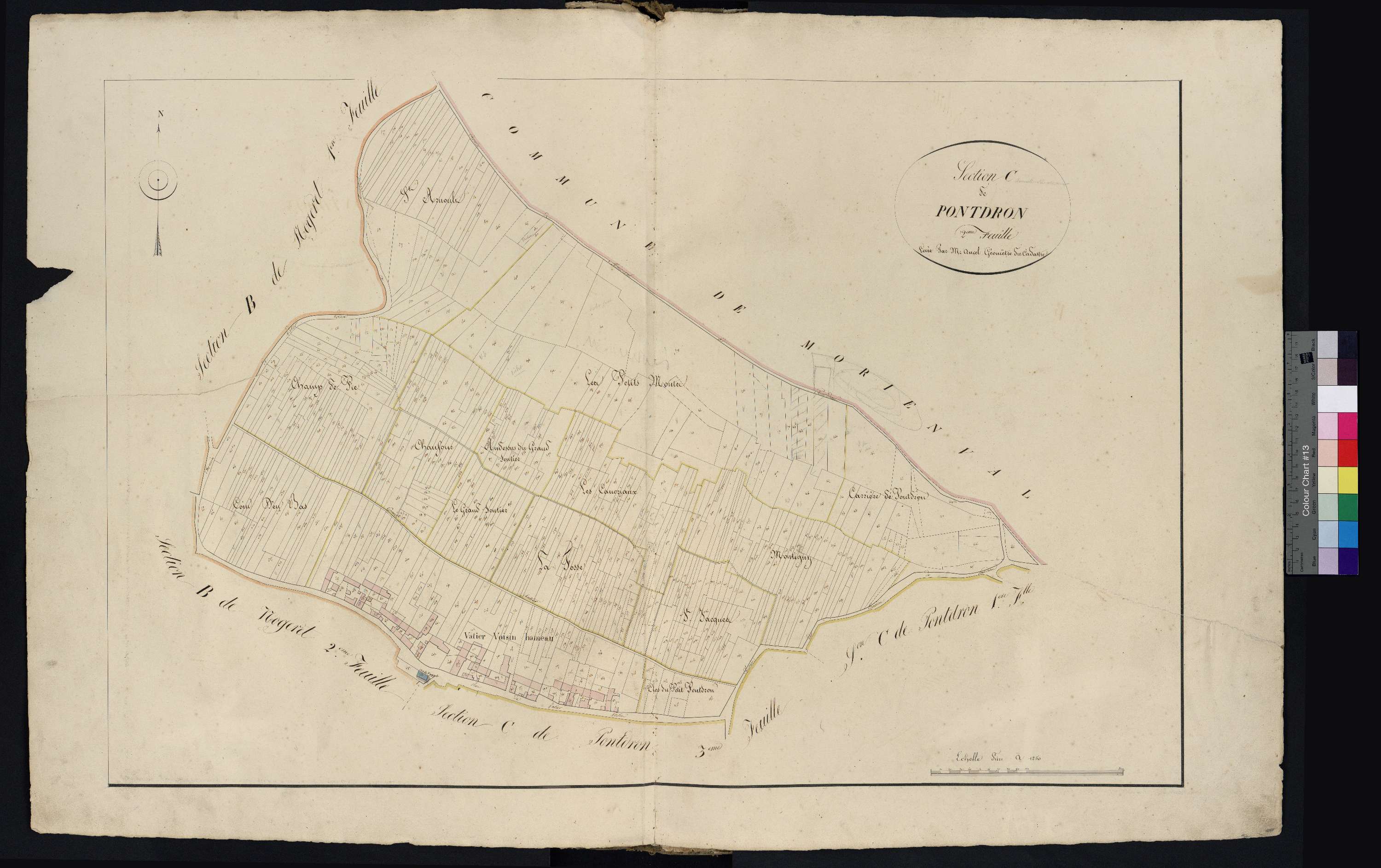 Fresnoy-la-Rivière - Cadastre napoléonien, section C2