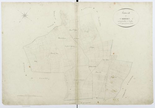 Frocourt - Cadastre napoléonien, section B2