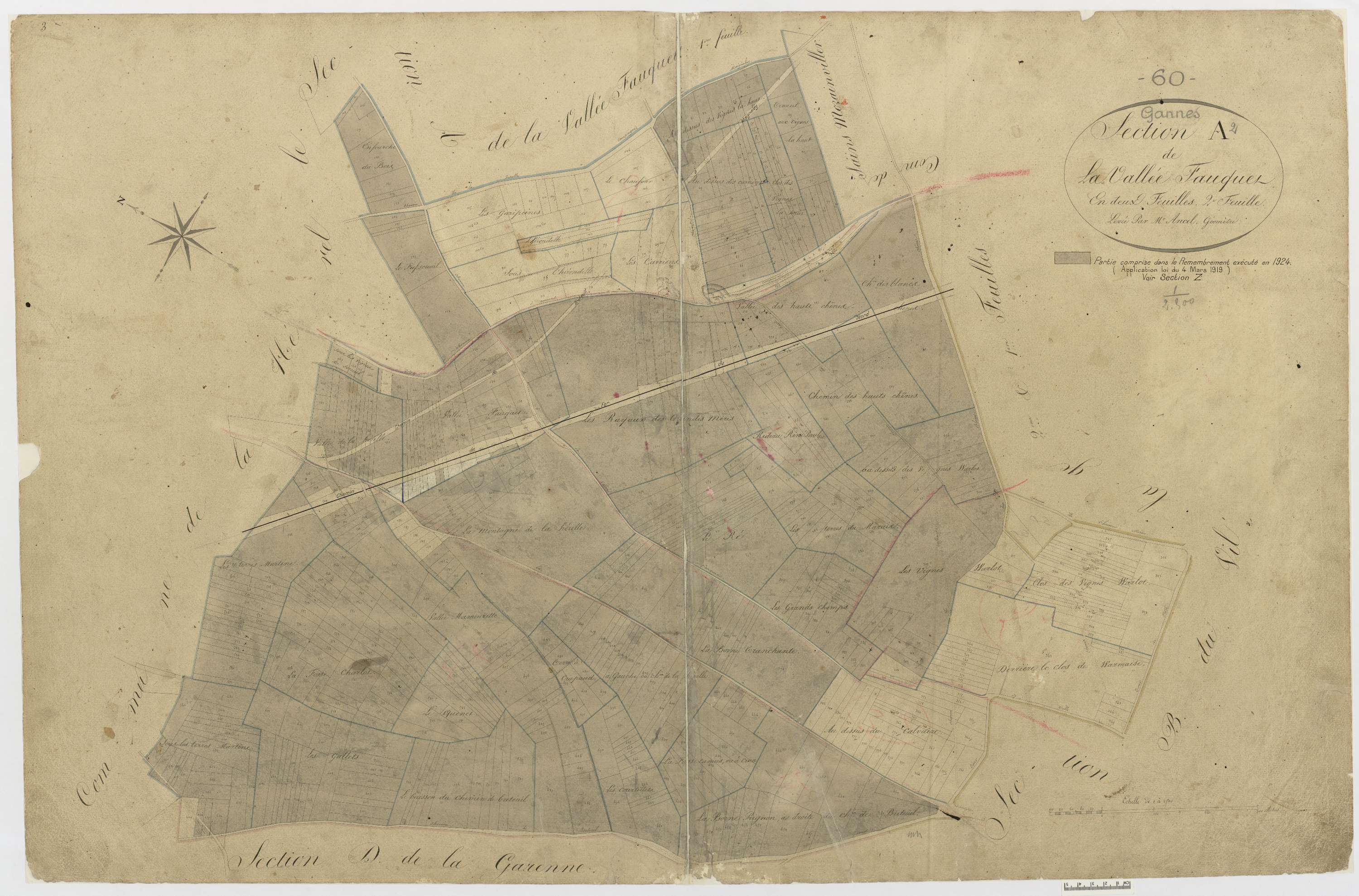 Gannes - Cadastre napoléonien, section A2