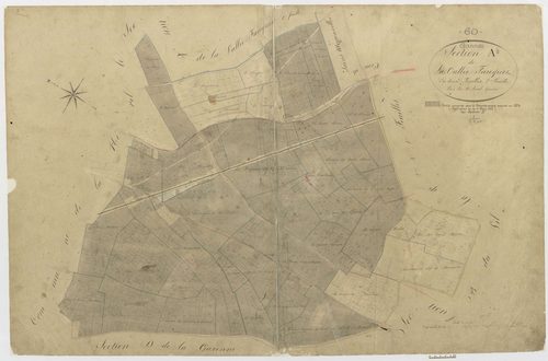 Gannes - Cadastre napoléonien, section A2
