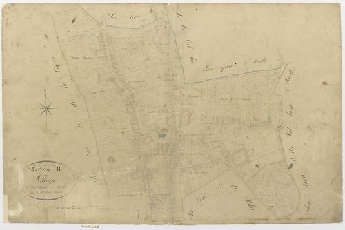 Gannes - Cadastre napoléonien, section B1
