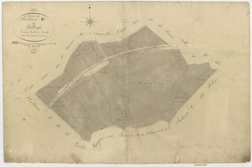 Gannes - Cadastre napoléonien, section B2