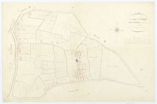 Giraumont - Cadastre napoléonien, section C