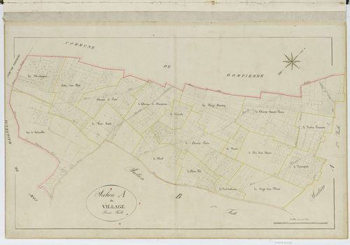 Godenvillers - Cadastre napoléonien, section A1