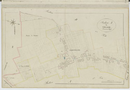 Godenvillers - Cadastre napoléonien, section A2
