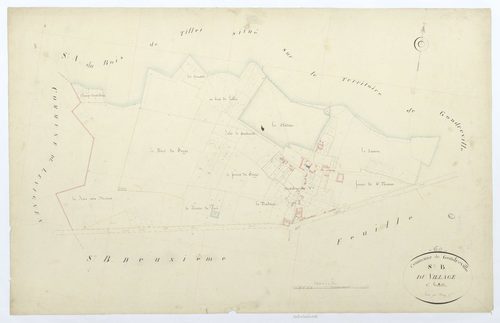 Gondreville - Cadastre napoléonien, section B1