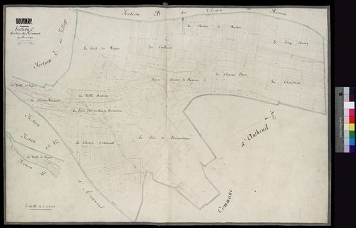 Gournay-sur-Aronde - Cadastre napoléonien, section C