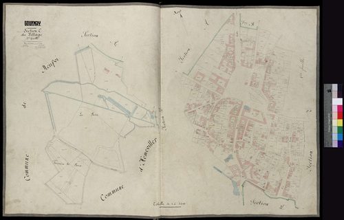 Gournay-sur-Aronde - Cadastre napoléonien, section E2
