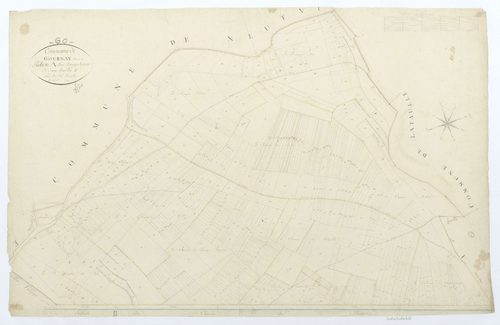 Gournay-sur-Aronde - Cadastre napoléonien, section A2