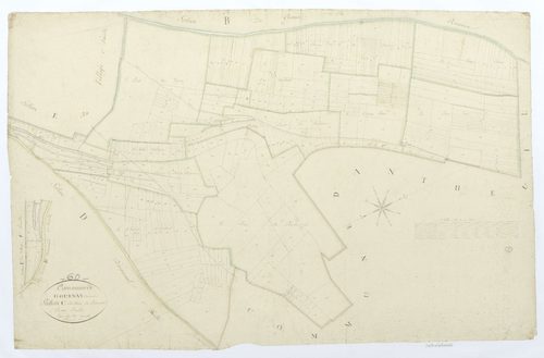 Gournay-sur-Aronde - Cadastre napoléonien, section C, feuille unique