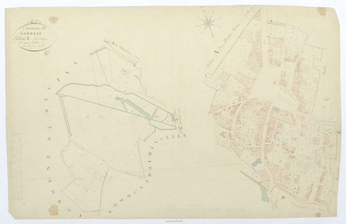 Gournay-sur-Aronde - Cadastre napoléonien, section E2