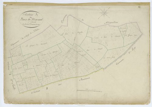 Grandfresnoy - Cadastre napoléonien, section A1