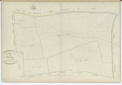 Grandfresnoy - Cadastre napoléonien, section C1
