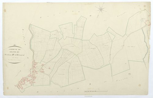 Grandrû - Cadastre napoléonien, section B2