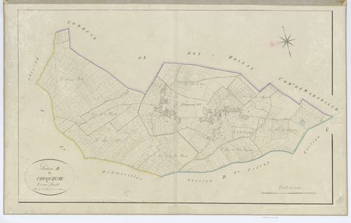 Grémévillers - Cadastre napoléonien, section B