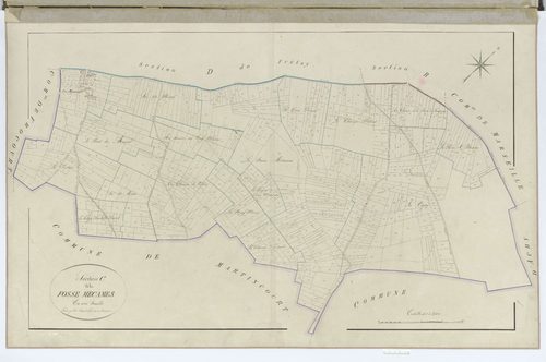Grémévillers - Cadastre napoléonien, section C